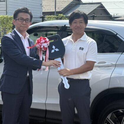 桑名市に防災用車両を寄贈のサムネイル